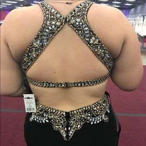 PromGirl Dresses - black sequin short prom dress!! PromGirl Dresses - black sequin short prom dress!!